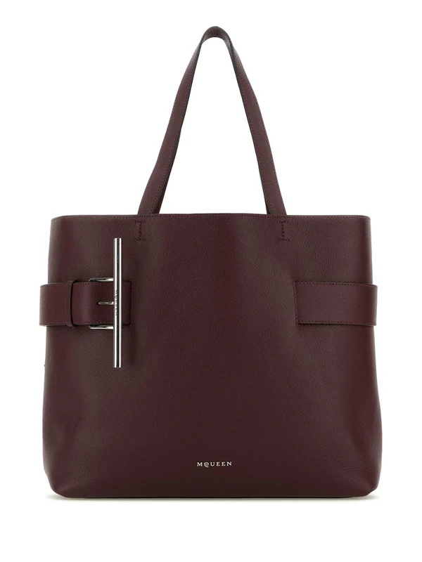 T Bar Leather Tote Bag
