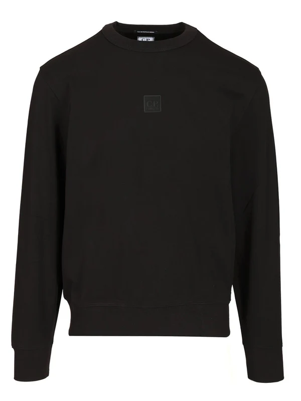 Logo Patch Cotton Sweatshirt