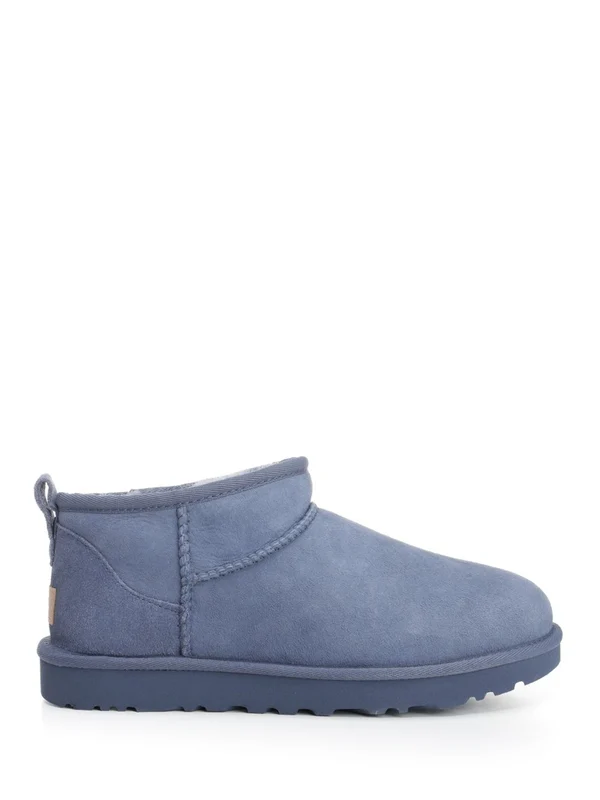 Ultra Mini Leather Ankle Boots