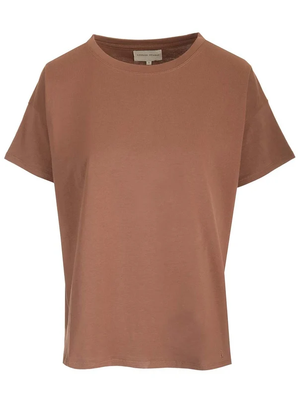 Boxy Fit Cotton Short Sleeve T-shirt