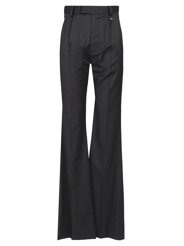 Ray Flared Wool Trousers
