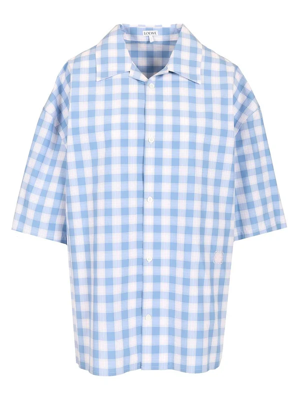 Check Pattern Short-sleeve Shirt
