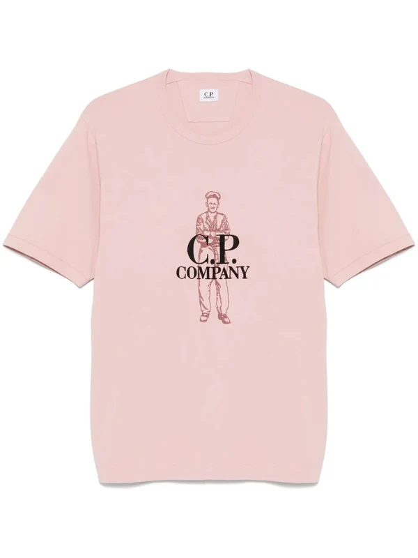 Logo Printing Cotton Short Sleeve T-Shirt