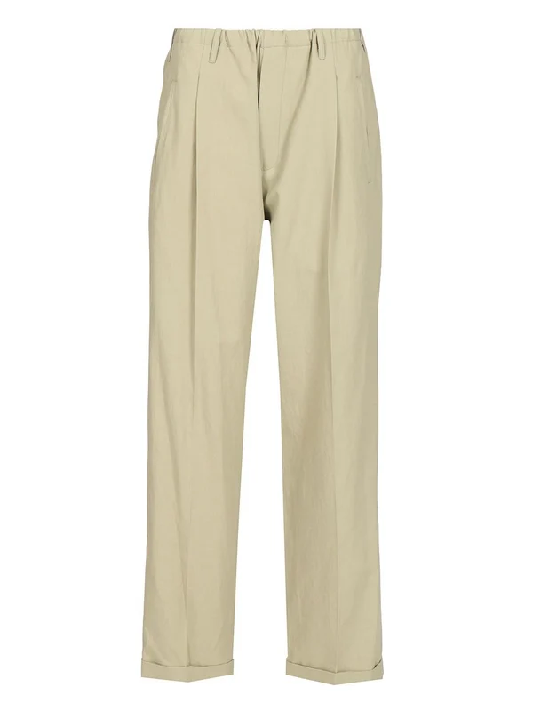 SANTA ROSALIA Drawstring Cotton Pants
