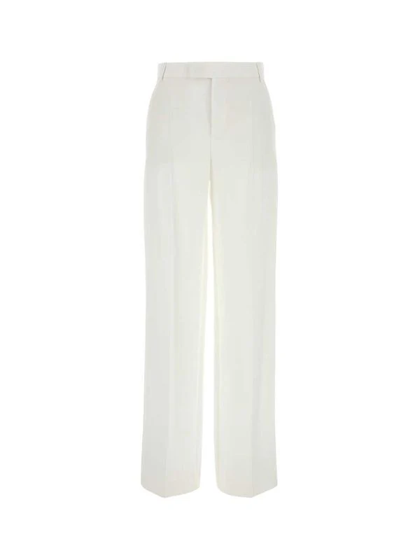 Metal Logo Detail Wide Pants