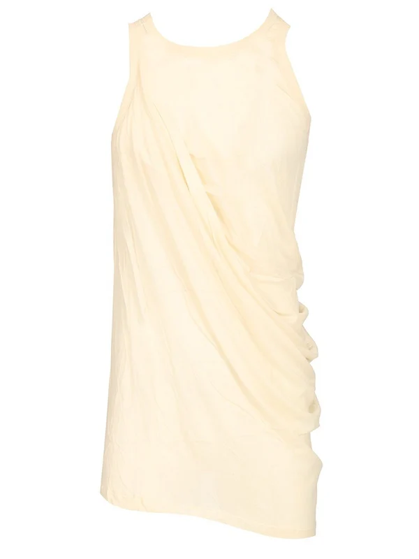 ANTHEM Draped Cotton Sleeveless Top