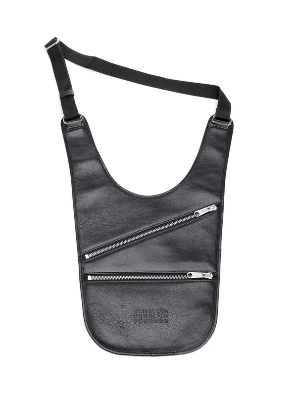 Flat Saddle Mini Leather Crossbody Bag