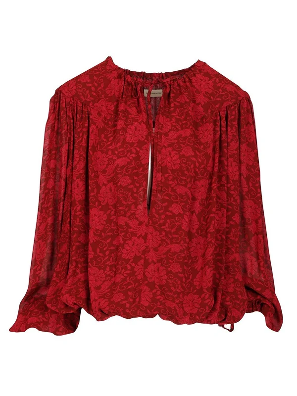 CATTI Floral Pattern Blouse
