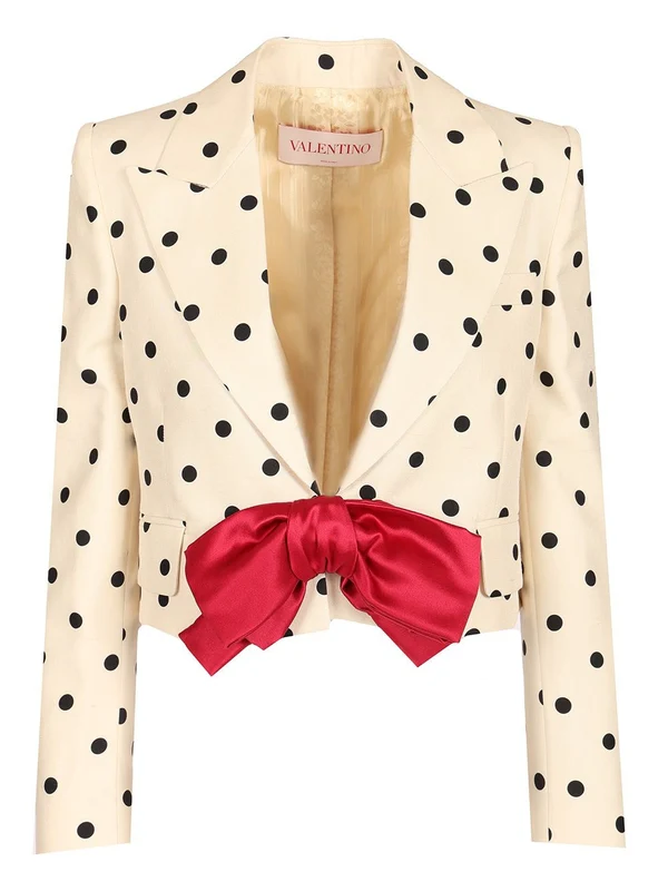 PLUDEPOIS Cropped Tailored Jacket