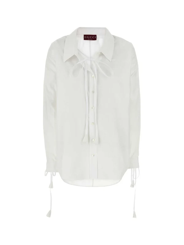 Tie Jacquard Cotton Shirt