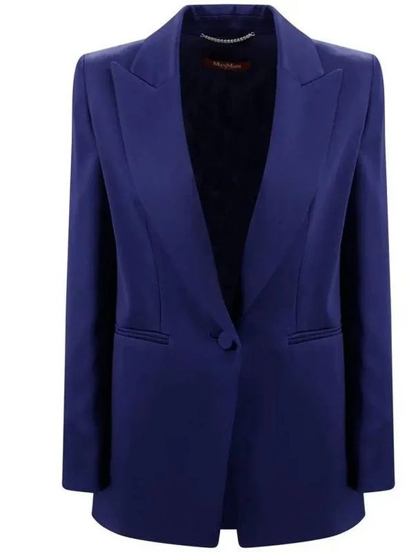 Single Breasted Satin Jacket