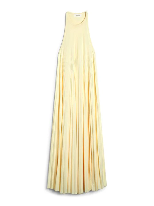 Verdier Halterneck Pleats Dress