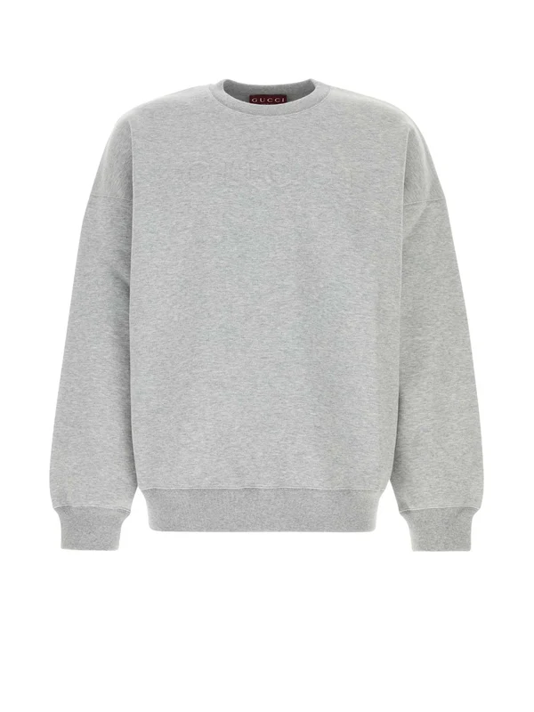 Logo Embossing Sweatshirt