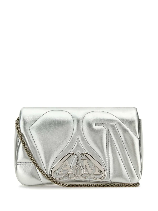 Seal Quilted Leather Mini Shoulder Bag