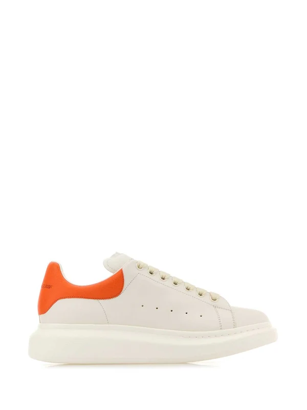 Oversized Leather Low-Top Sneakers