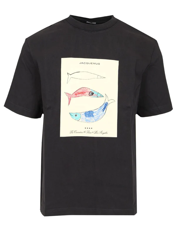 MARINO Printed Short-Sleeve T-shirt