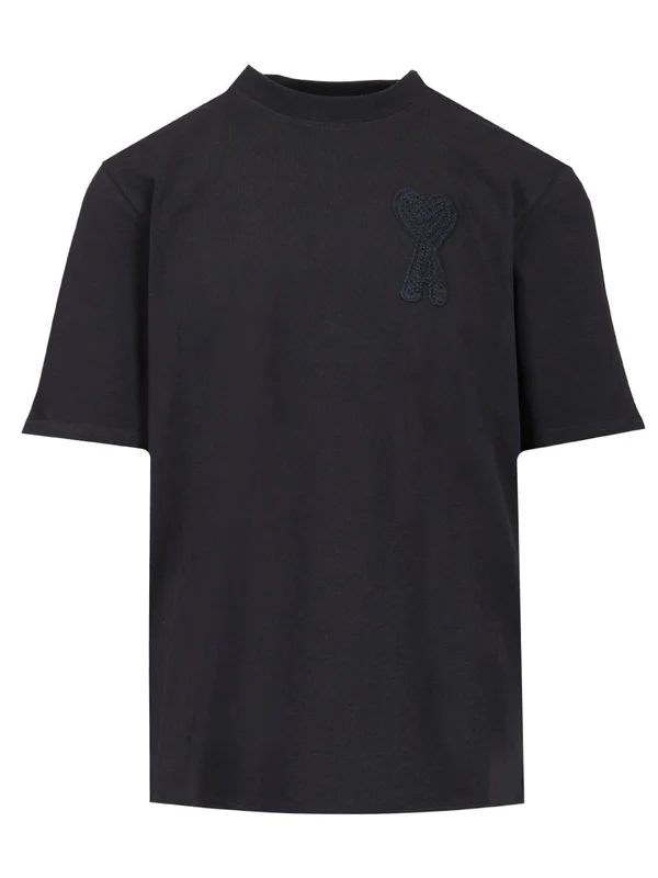 Embroidered Logo Cotton Short-Sleeve T-shirt