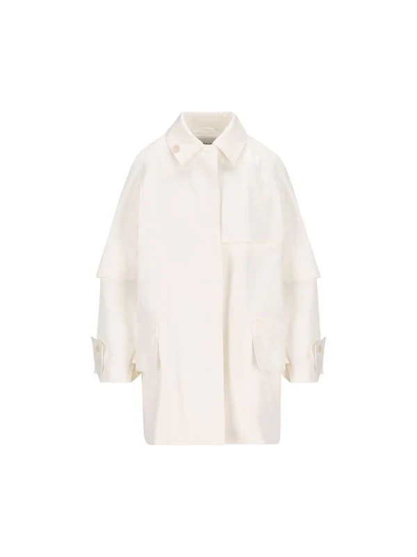 Baba Single Cotton Trench Coat