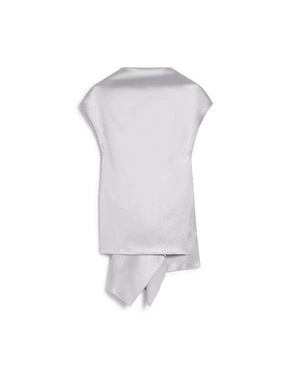 Back Drape Detail Sleeveless Top
