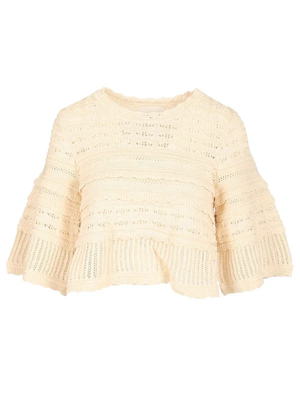 Azelia Cotton Knit Blouse