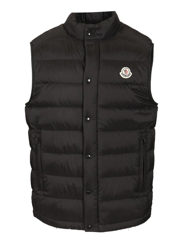 Barthe Logo Patch Padded Vest