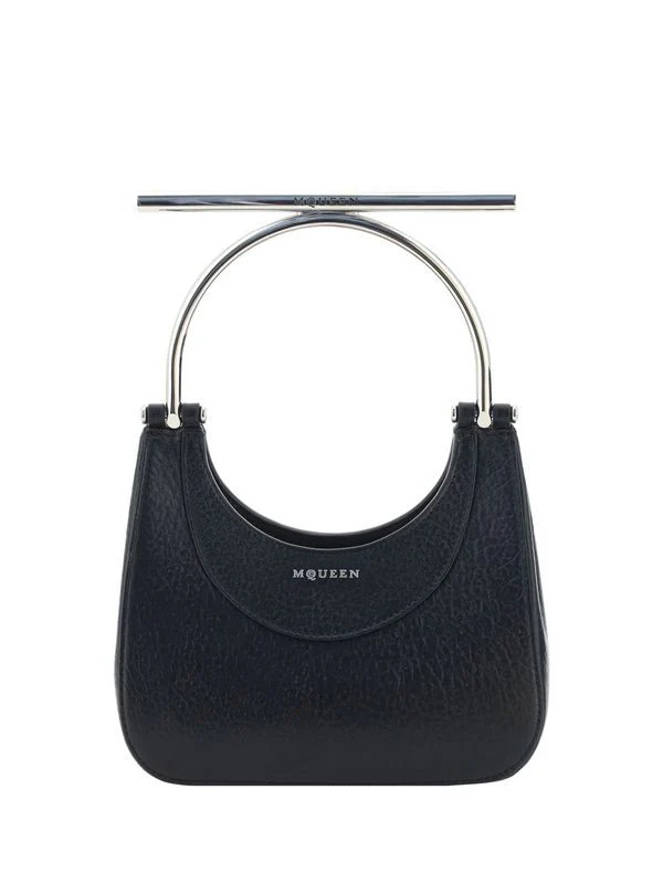 Metal Logo Handle Mini Crossbody Bag