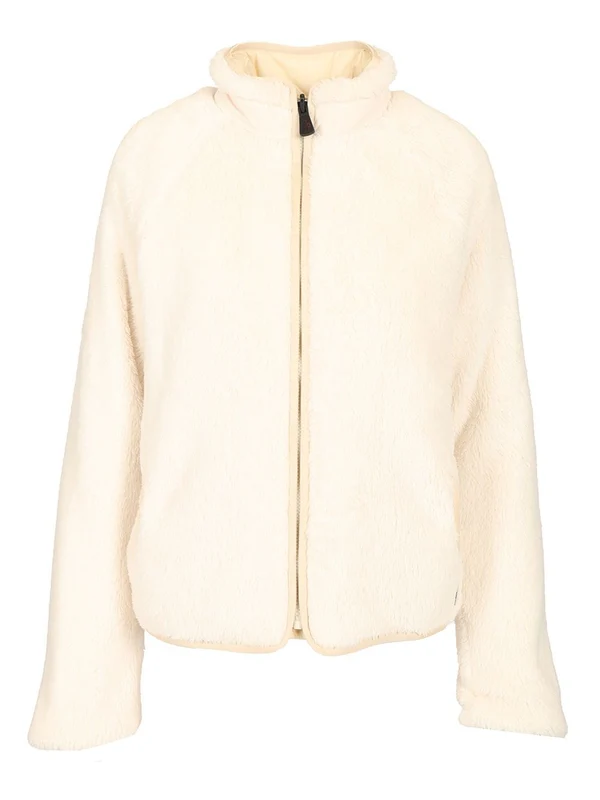 Teddy Logo Patch Zip-up Jacket