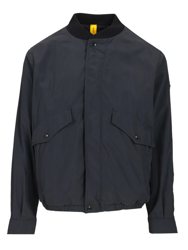 TATENEN Logo Patch Bomber Jacket