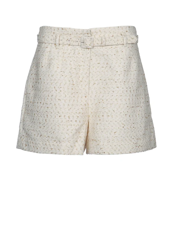 Self Portrait White Shorts
