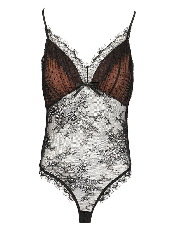 Dot Mesh Bodysuit