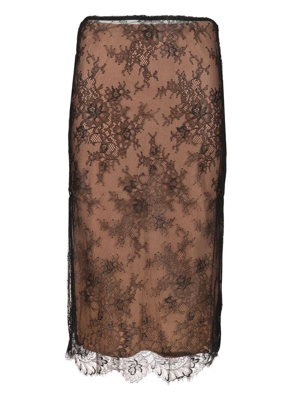 Lace Midi Skirt