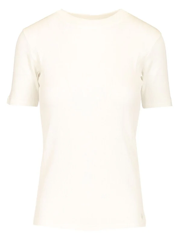 AVALYN Ribbed Cotton T-shirt