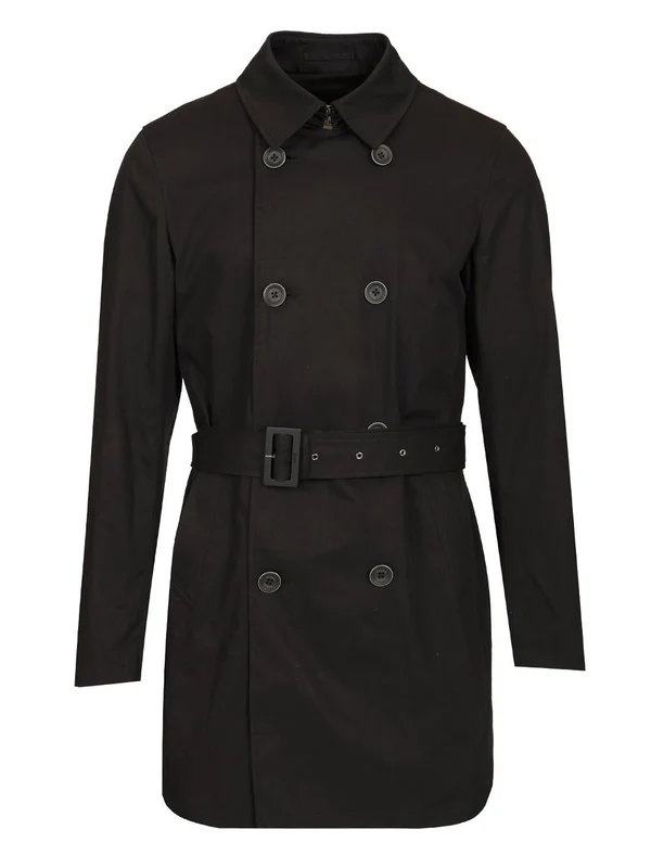 Erno Black Trench Coat