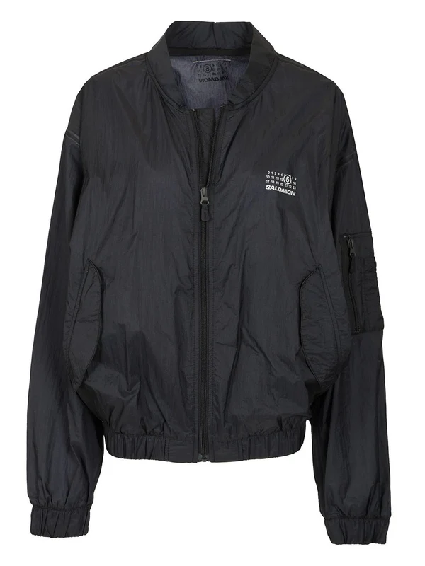 SALOMON Oversized Nylon Bomber Jacket