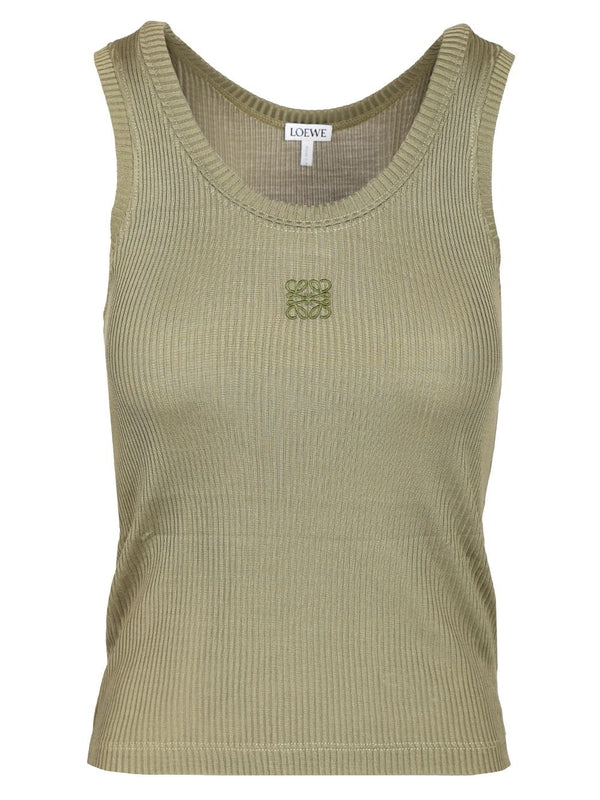 Loewe Green Sleeveless Top