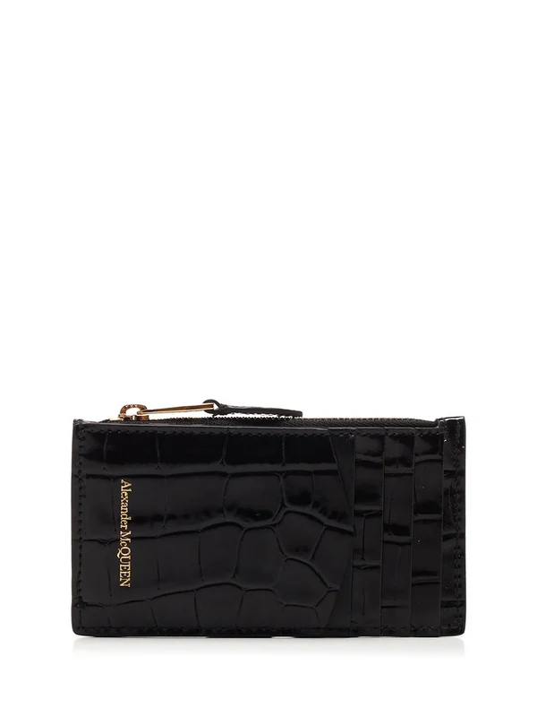 Alexander Mcqueen Black Card Holders