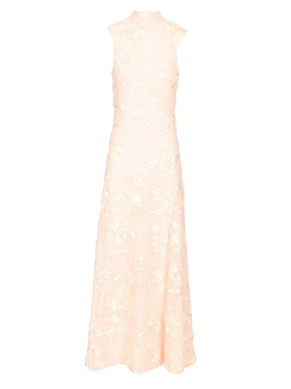 Rotate Pink Midi Dress