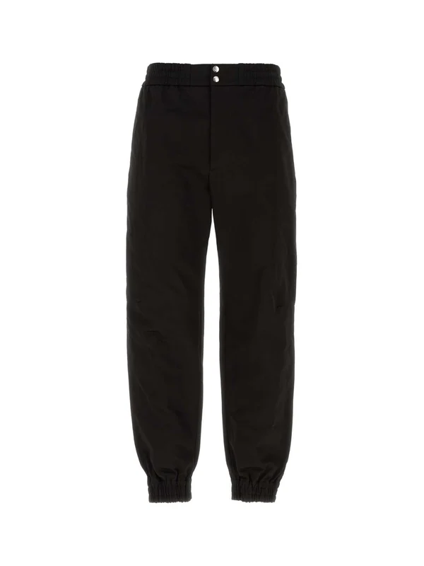 Alexander Mcqueen Black Casual Pants