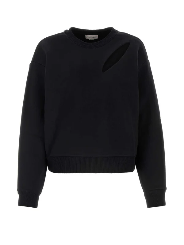 Alexander Mcqueen Black Sweatshirts