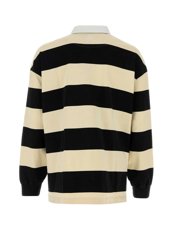 Alexander Mcqueen Black White Polo Shirts - Image 2