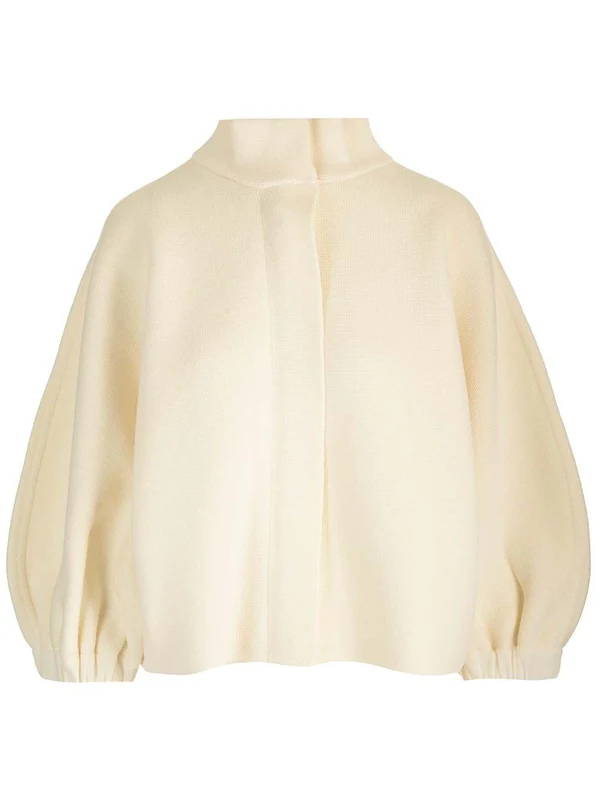 Max Mara White Knitted