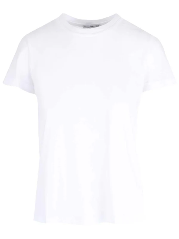 James Perse White Half Sleeve