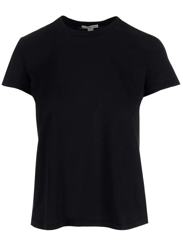 James Perse Black Half Sleeve