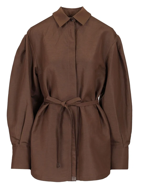 Max Mara Brown Shirts & Blouses