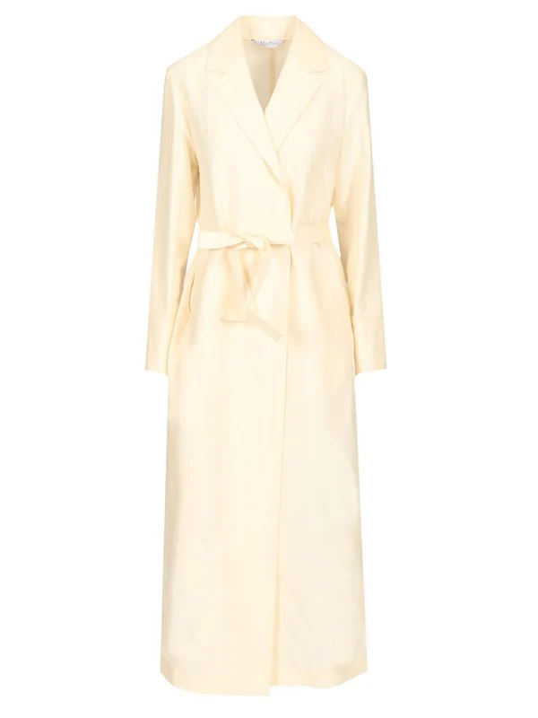 Max Mara White Long Dress