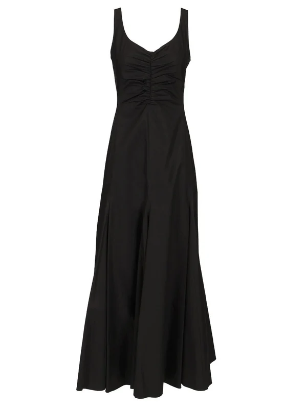 Sportmax Black Long Dress