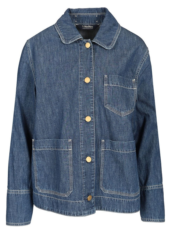 S Max Mara Blue Jackets