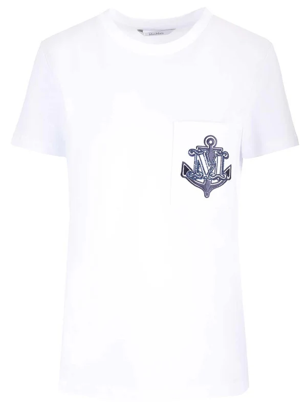 Max Mara White Half Sleeve