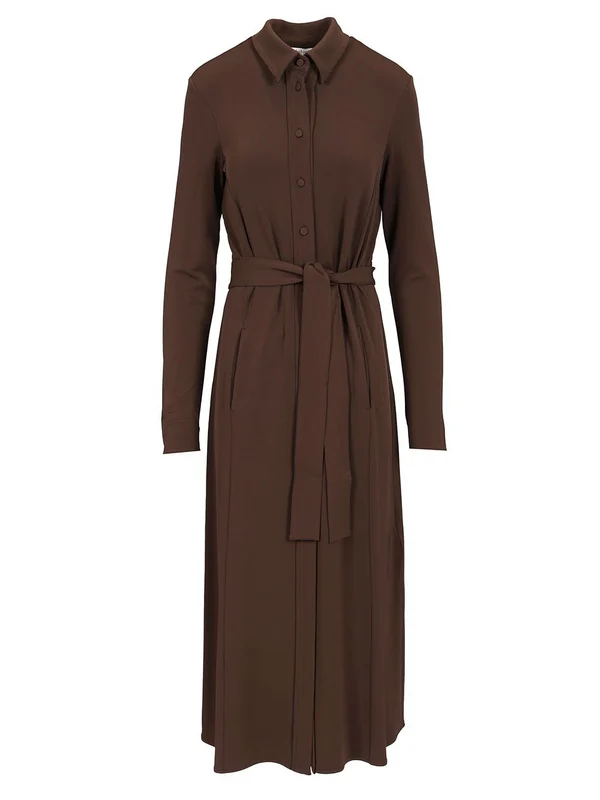 Max Mara Brown Long Dress