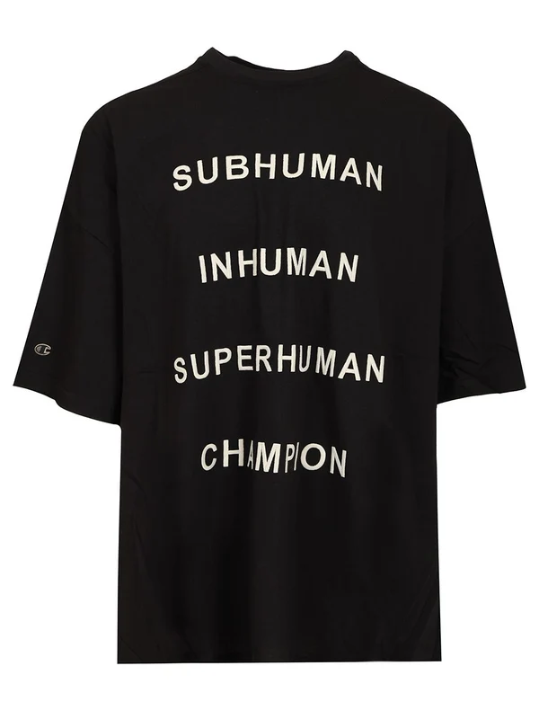 Rick Owens Black Half Sleeve